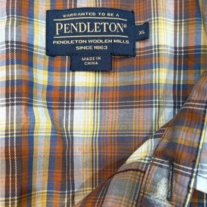 Pendleton Men's Plaid Shirt - Multicolor. Size XL
